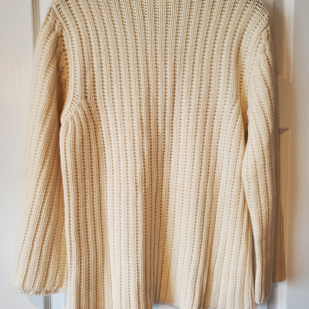 Nina Ricci Chunky knit‎ cream sweater - Picture 6 of 6